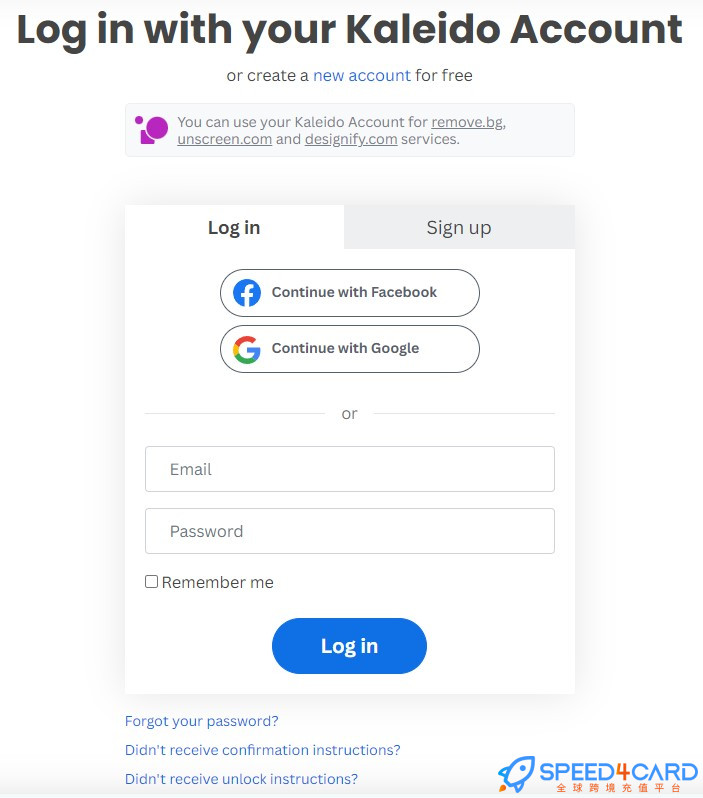 Remove.bg代购代付订阅AI [人工代购] 怎么登录  - Speed4Card专业充值平台