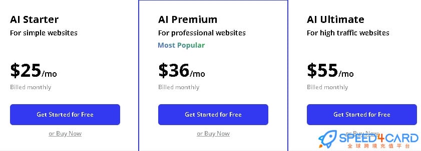 10Web代购代付订阅AI [人工代购]套餐- Speed4Card专业充值平台